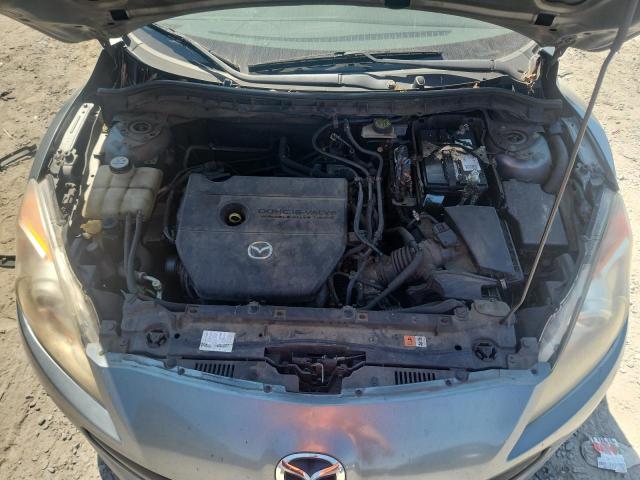 JM1BL1UF4C1512136 - 2012 MAZDA 3 I GRAY photo 11