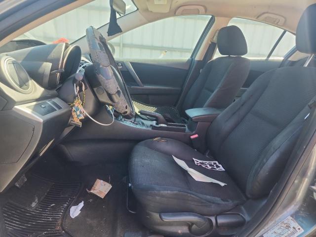 JM1BL1UF4C1512136 - 2012 MAZDA 3 I GRAY photo 7