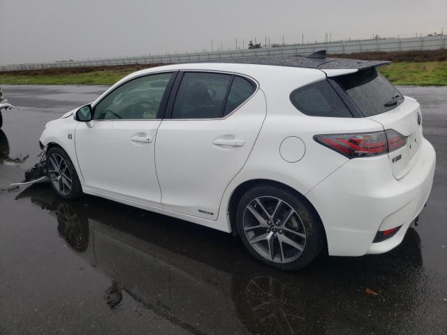 JTHKD5BH6F2245796 - 2015 LEXUS CT 200 WHITE photo 2