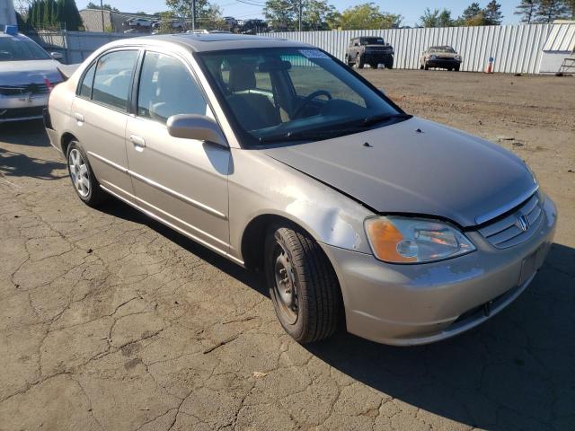 2HGES26772H578080 - 2002 HONDA CIVIC EX TAN photo 4