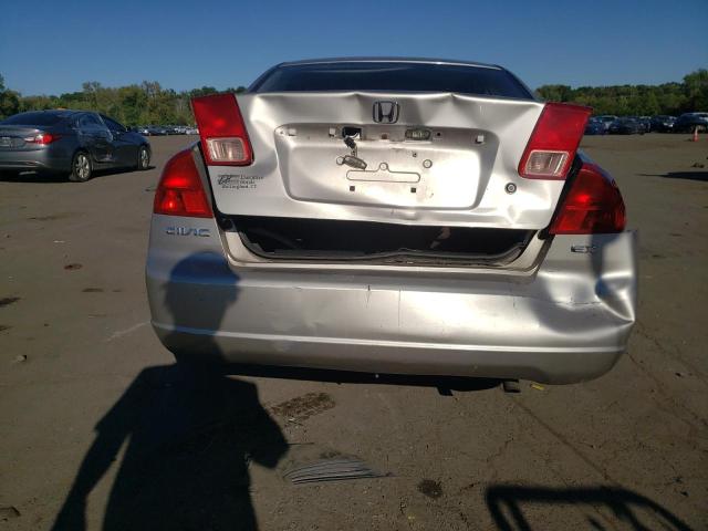 2HGES26772H578080 - 2002 HONDA CIVIC EX TAN photo 6