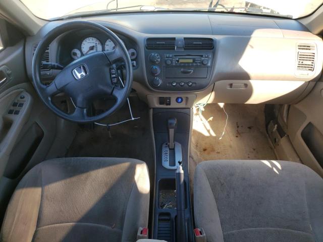 2HGES26772H578080 - 2002 HONDA CIVIC EX TAN photo 8