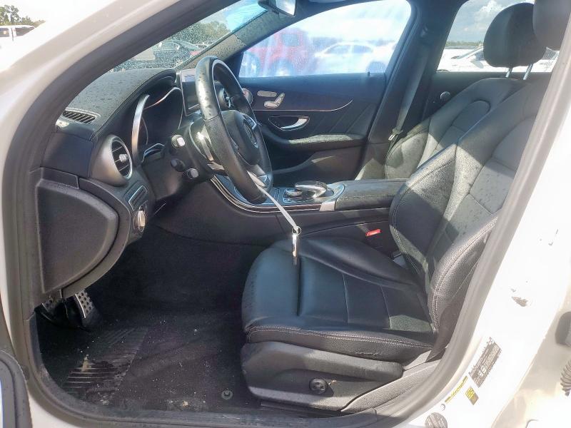 55SWF4KB4FU096139 - 2015 MERCEDES-BENZ C 300 4MATIC WHITE photo 7