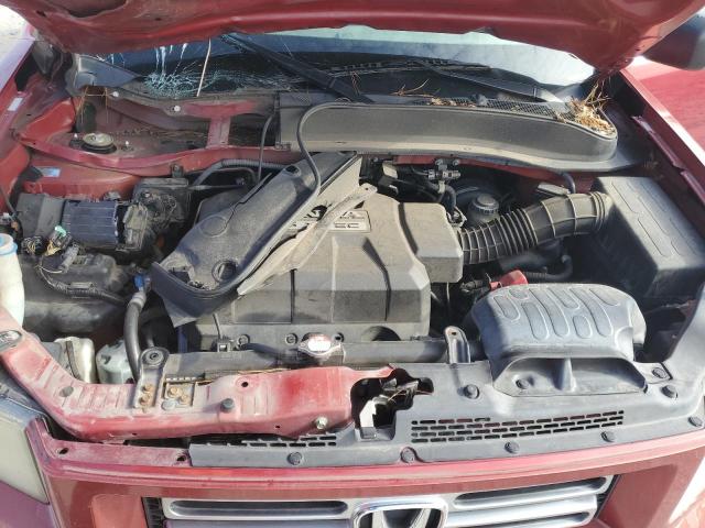 2HJYK16246H561197 - 2006 HONDA RIDGELINE RT RED photo 11