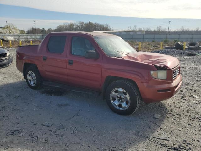 2HJYK16246H561197 - 2006 HONDA RIDGELINE RT RED photo 4