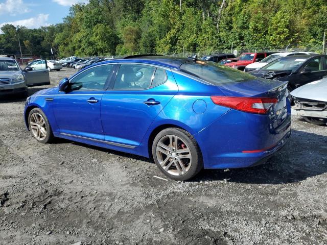 5XXGR4A64DG137557 - 2013 KIA OPTIMA SX 蓝色 照片 2