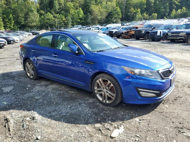 5XXGR4A64DG137557 - 2013 KIA OPTIMA SX 蓝色 照片 4
