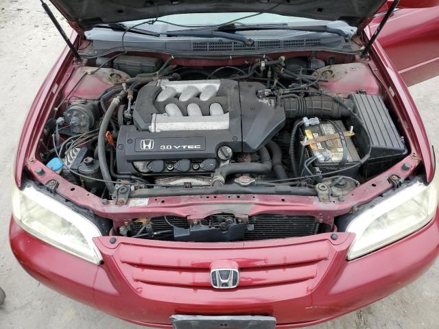 1HGCG16531A033055 - 2001 HONDA ACCORD EX BURGUNDY photo 11