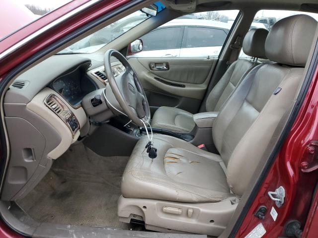 1HGCG16531A033055 - 2001 HONDA ACCORD EX BURGUNDY photo 7