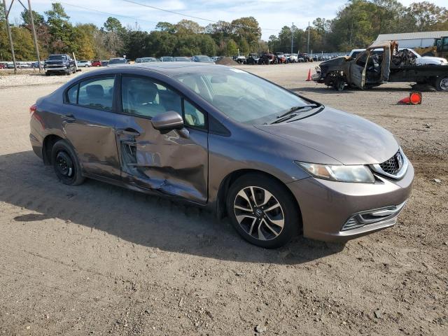 19XFB2F80FE049020 - 2015 HONDA CIVIC EX GRAY photo 4