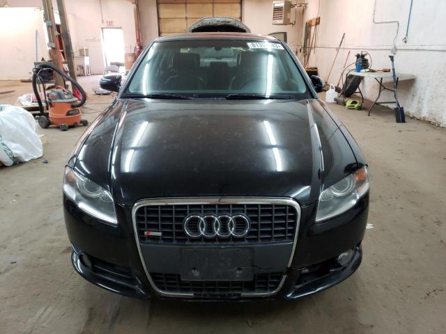 WAUDH78E28A100607 - 2008 AUDI A4 3.2 QUATTRO BLACK photo 5