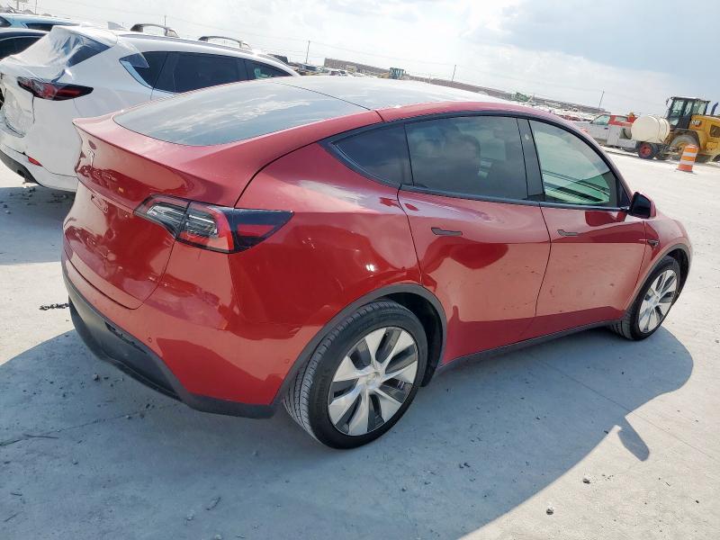 5YJYGDEE4LF043773 - 2020 TESLA MODEL Y წითელი ფოტო 3