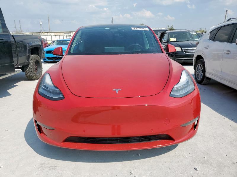 5YJYGDEE4LF043773 - 2020 TESLA MODEL Y წითელი ფოტო 5
