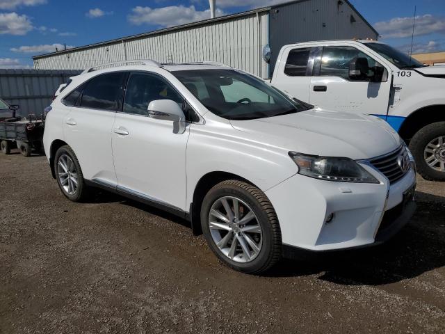 2T2BK1BA4FC342415 - 2015 LEXUS RX 350 BASE WHITE photo 4
