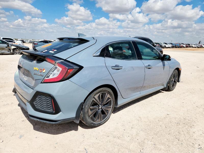 SHHFK7H5XHU213370 - 2017 HONDA CIVIC EX GRAY photo 3