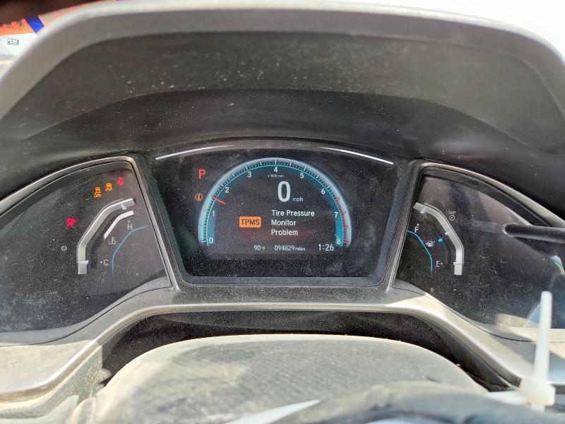 SHHFK7H5XHU213370 - 2017 HONDA CIVIC EX GRAY photo 9