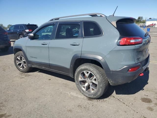 1C4PJMBS6EW232656 - 2014 JEEP CHEROKEE TRAILHAWK GRAY photo 2