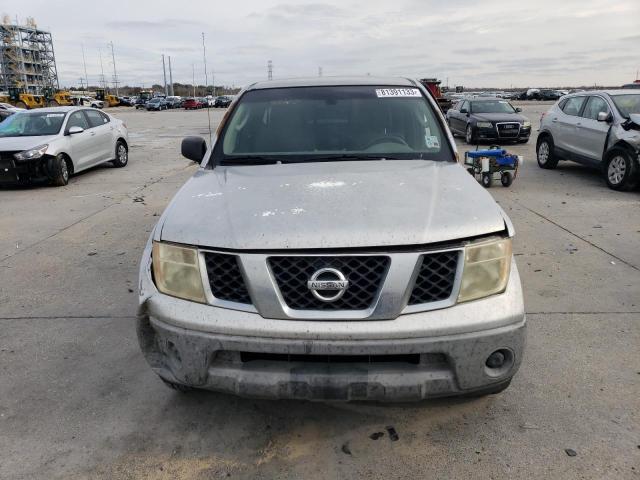 1N6BD06T66C429064 - 2006 NISSAN FRONTIER KING CAB XE SILVER photo 5