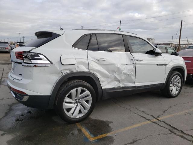 1V21E2CAXLC208071 - 2020 VOLKSWAGEN ATLAS CROS SE თეთრი ფოტო 3