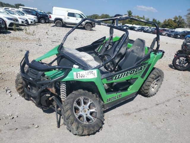 4UF14MPV5ET312928 - 2014 ARCTIC CAT WILDCAT TRAIL GREEN photo 2