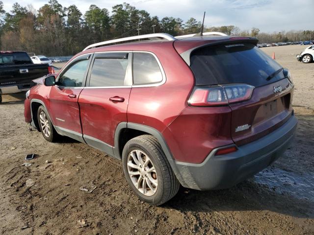 1C4PJLCB8KD203370 - 2019 JEEP CHEROKEE LATITUDE RED photo 2