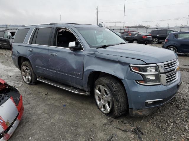 1GNSKCKC1FR636448 - 2015 CHEVROLET TAHOE K1500 LTZ BLUE photo 4