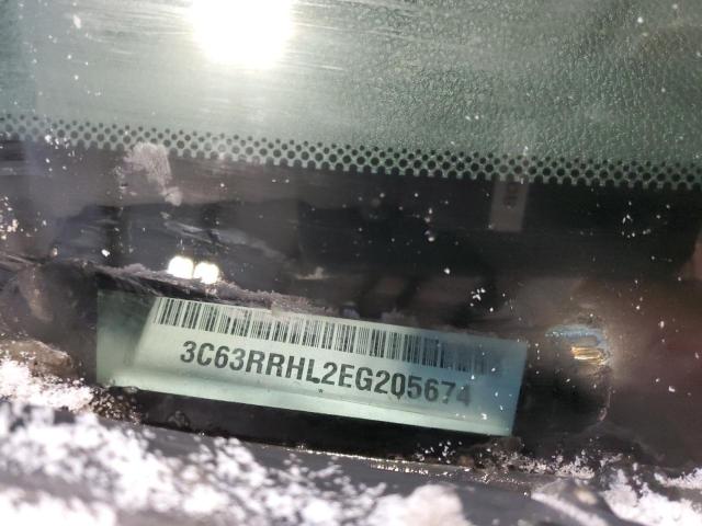 3C63RRHL2EG205674 - 2014 RAM 3500 SLT WHITE photo 13