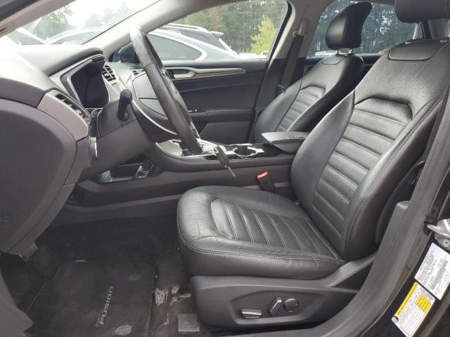 1FA6P0HD3F5115464 - 2015 FORD FUSION SE BLACK photo 7