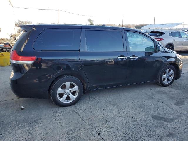 5TDZK3DC5DS333563 - 2013 TOYOTA SIENNA BLACK photo 3