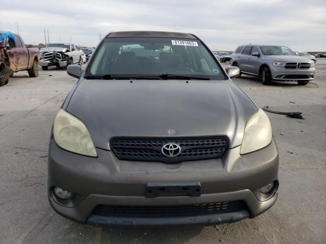 2T1KR32E66C582757 - 2006 TOYOTA COROLLA MA XR GRAY photo 5