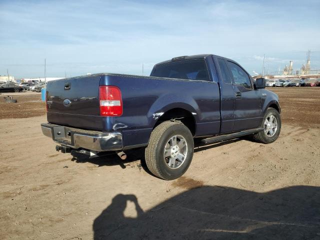 1FTRF12WX4NC00003 - 2004 FORD F150 BLUE photo 3