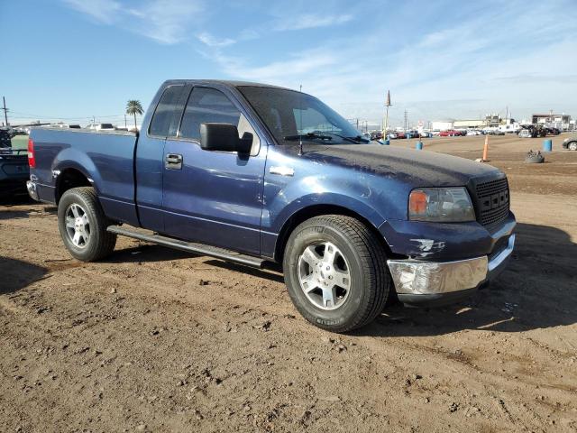 1FTRF12WX4NC00003 - 2004 FORD F150 BLUE photo 4