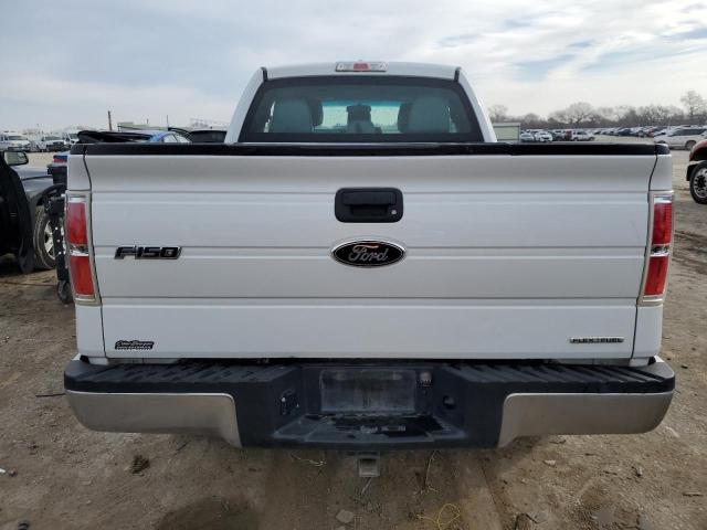 1FTFX1EF7DKE88995 - 2013 FORD F150 SUPER CAB WHITE photo 6