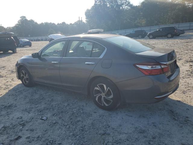 1HGCR2F33HA139322 - 2017 HONDA ACCORD LX ნაცრისფერი ფოტო 2
