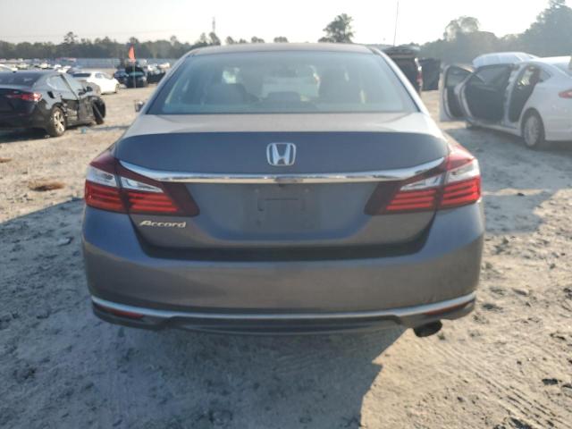 1HGCR2F33HA139322 - 2017 HONDA ACCORD LX ნაცრისფერი ფოტო 6