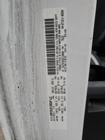 3C6TRVAGXEE100804 - 2014 RAM PROMASTER 1500 STANDARD WHITE photo 13