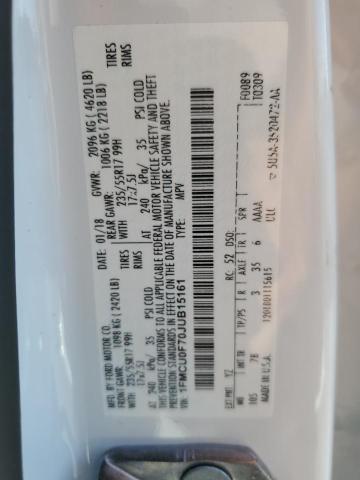 1FMCU0F70JUB15161 - 2018 FORD ESCAPE S Ақ фото 14