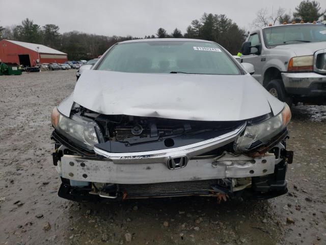 2HGFB2F59CH331793 - 2012 HONDA CIVIC LX SILVER photo 5