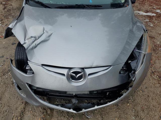 JM1DE1HY2B0129833 - 2011 MAZDA MAZDA2 SILVER photo 11