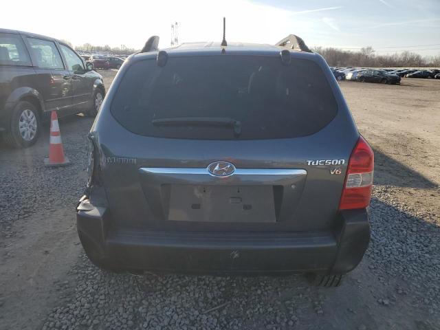 KM8JN12D97U576289 - 2007 HYUNDAI TUCSON SE GRAY photo 6