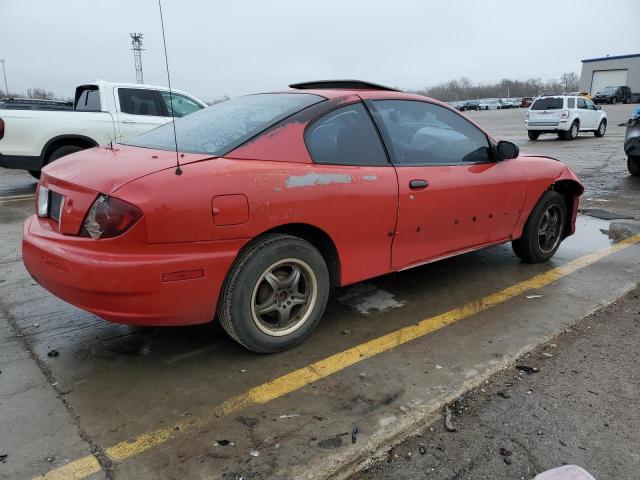 3G2JB12F55S102274 - 2005 PONTIAC SUNFIRE RED photo 3