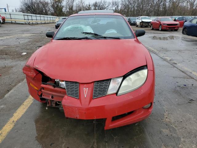 3G2JB12F55S102274 - 2005 PONTIAC SUNFIRE RED photo 5