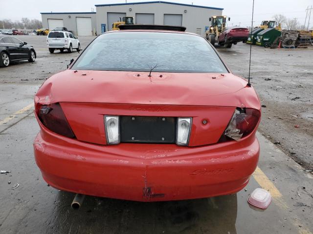 3G2JB12F55S102274 - 2005 PONTIAC SUNFIRE RED photo 6