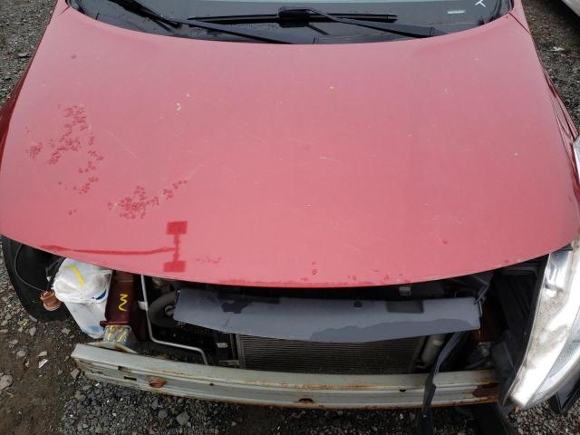 3N1CN7AP5HL841378 - 2017 NISSAN VERSA S RED photo 11