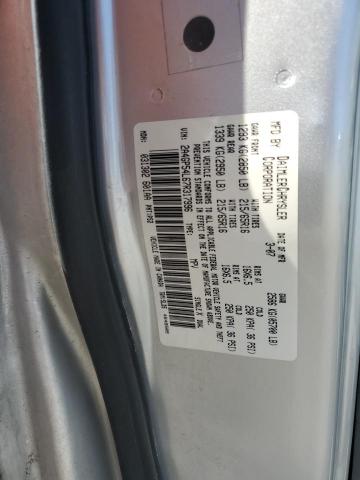 2A4GP54L67R317996 - 2007 CHRYSLER TOWN & COU TOURING فضي صورة 13