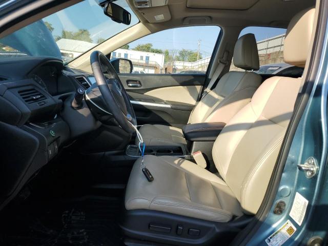 2HKRM4H72GH667668 - 2016 HONDA CR-V EXL BLUE photo 7