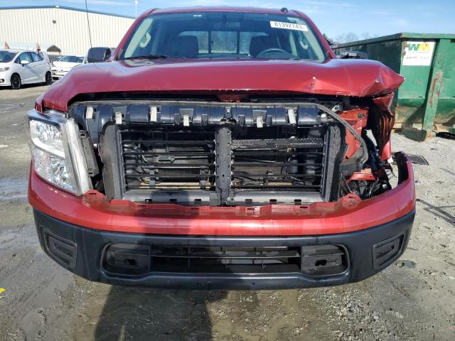 1N6AA1EK8KN518216 - 2019 NISSAN TITAN S RED photo 5