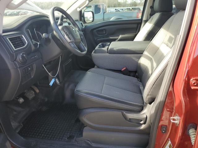 1N6AA1EK8KN518216 - 2019 NISSAN TITAN S RED photo 7