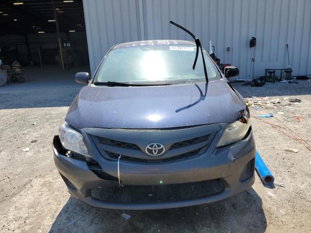 2T1BU4EE9CC789395 - 2012 TOYOTA COROLLA BASE BLUE photo 5