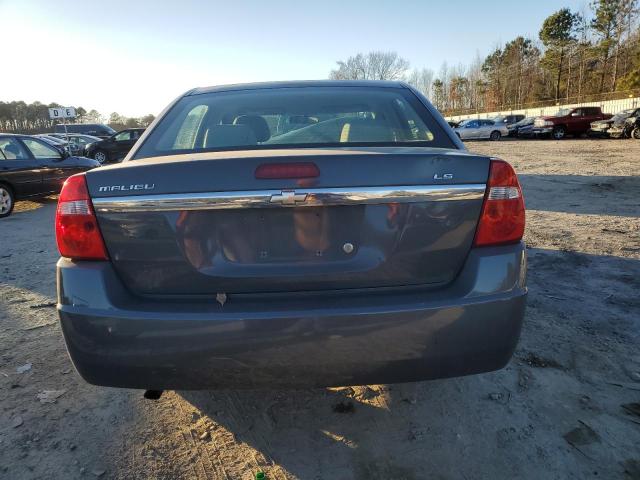 1G1ZS57F27F285647 - 2007 CHEVROLET MALIBU LS GRAY photo 6